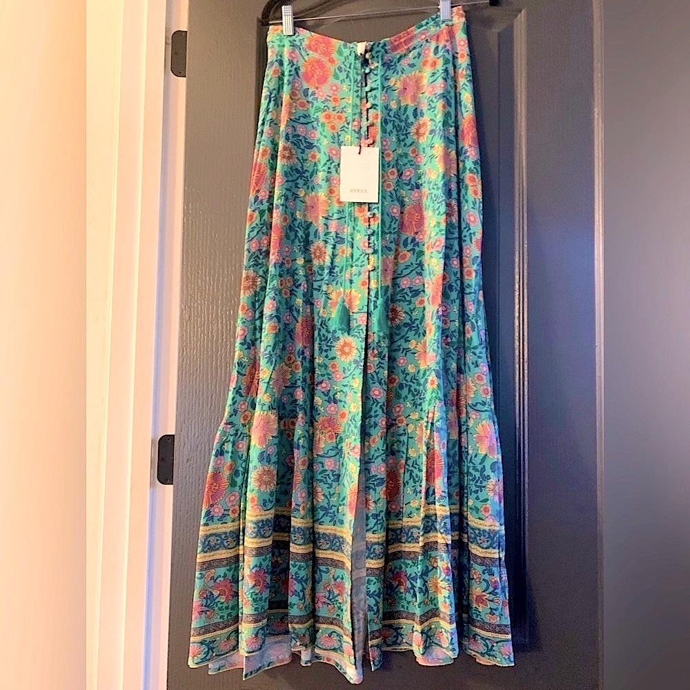 Spell Folk town maxi skirt - Picture 2 of 9